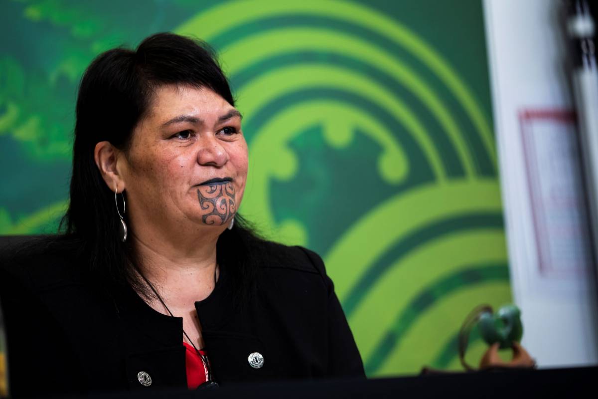 New Zealand's Minister of Foreign Affairs, Nanaia Mahuta. 
