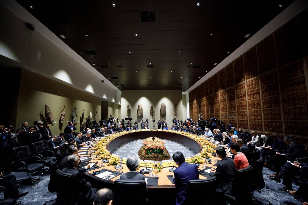 APEC meeting.