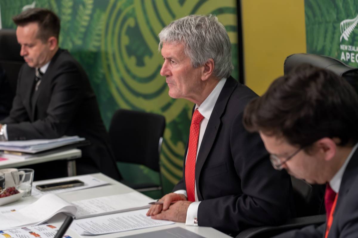 New Zealand's Minister for Trade and Export Growth, Damien O'Connor.