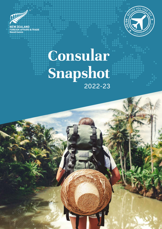 Cover image of consular snapshot 22/23. 