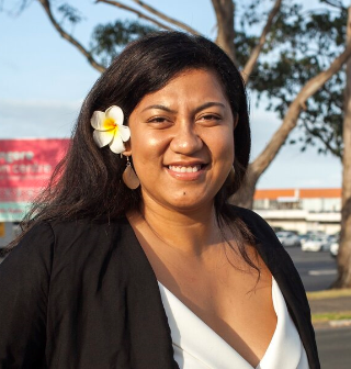 A head shot of Asena Tolungamaka..
