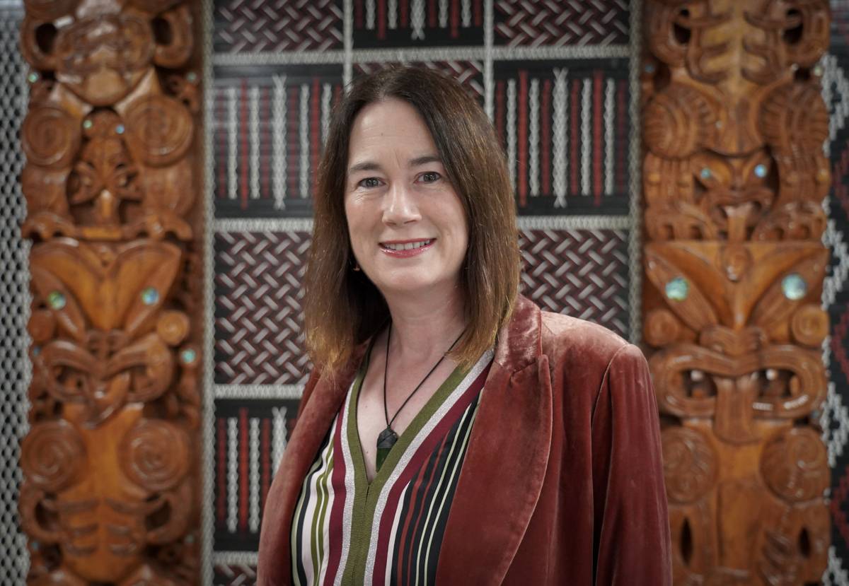 A head shot of Victoria Hallum, Deputy Secretary Multilateral and Legal Affairs Group..