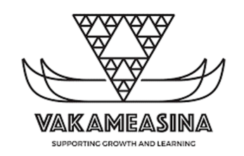 A graphic logo for Vakamesina. 
