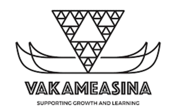 A graphic logo for Vakamesina.
