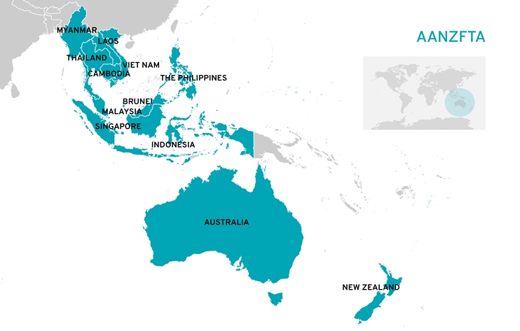 New Zealand And Philippines Map Aanzfta Overview | New Zealand Ministry Of Foreign Affairs And Trade