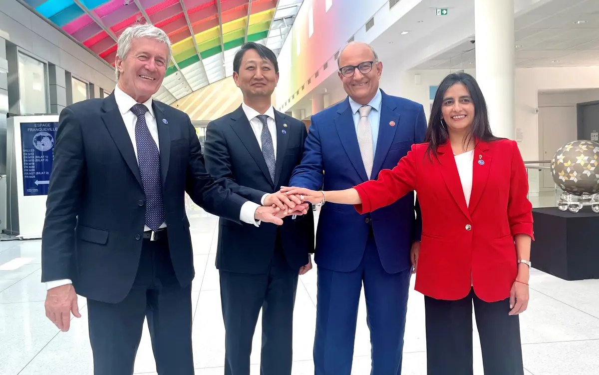 Ministers from New Zealand, Republic of Korea, Singapore and Chile. 