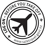 Safetravel logo. 