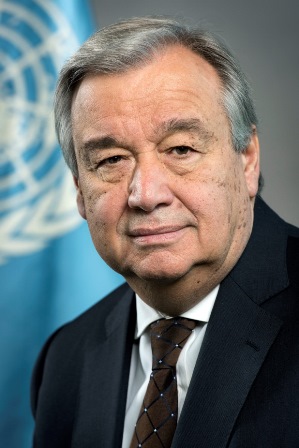 Antonio Guterres. 