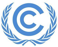 UN Climate Change conference logo. 