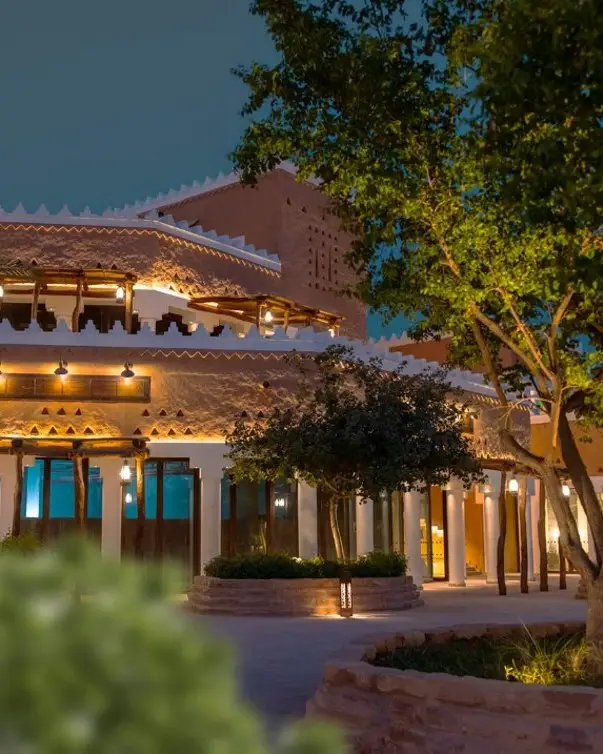 A luxury resort.
