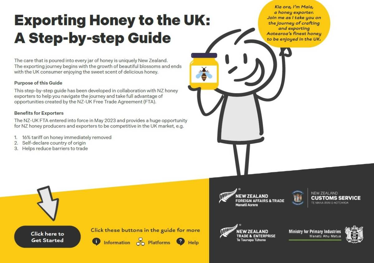 Honey export guide. 